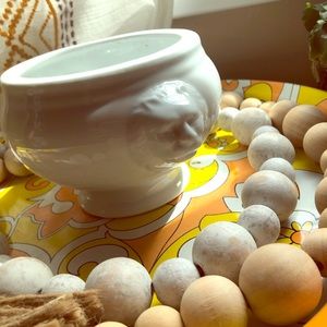 Vintage Double side lion planter